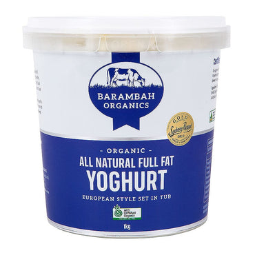 Barambah Organics Natural Yoghurt 1kg